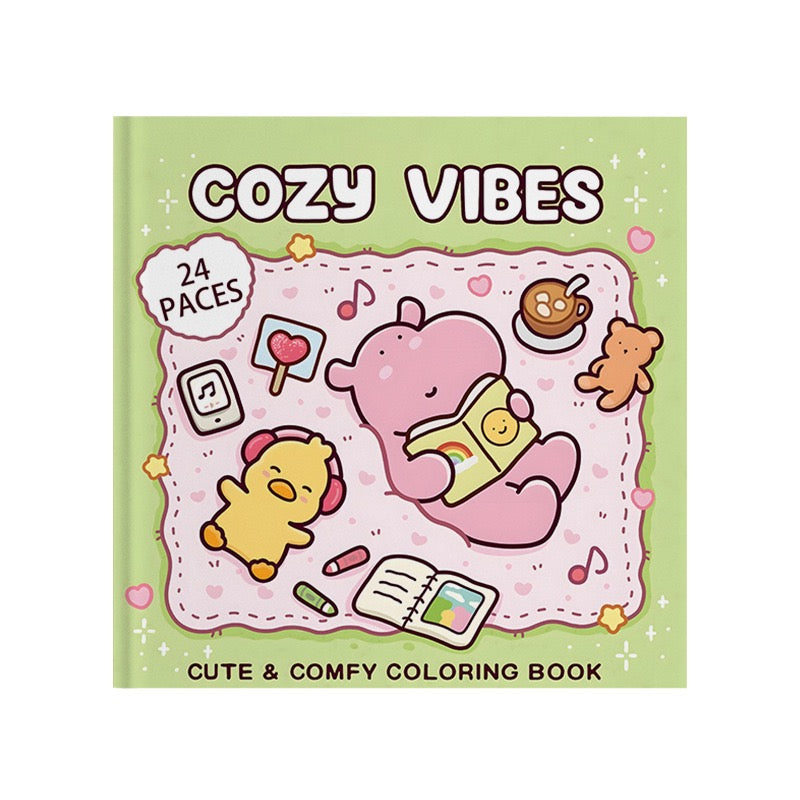 Cozy Vibes Coloring Book