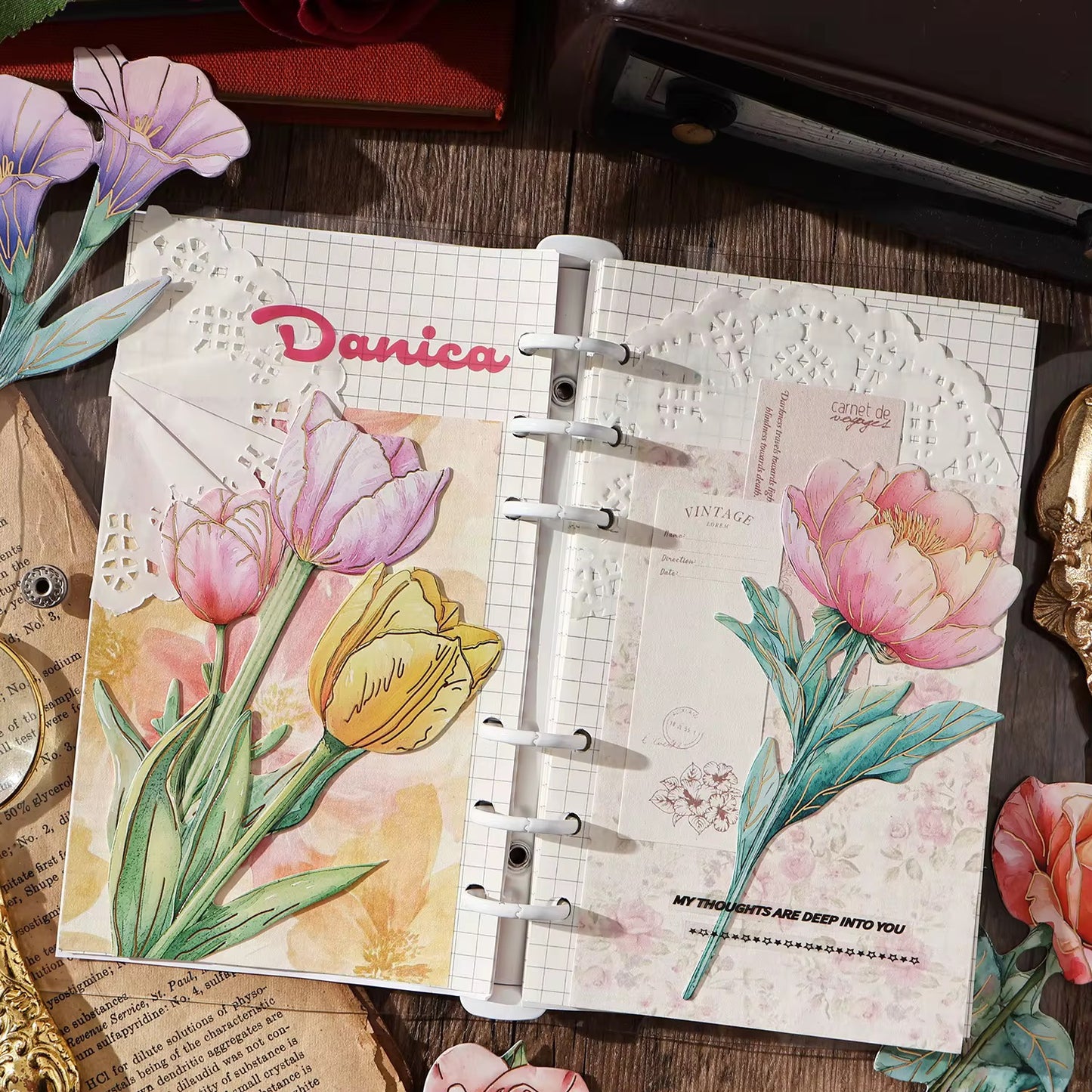 Floral Bouquet Cutouts