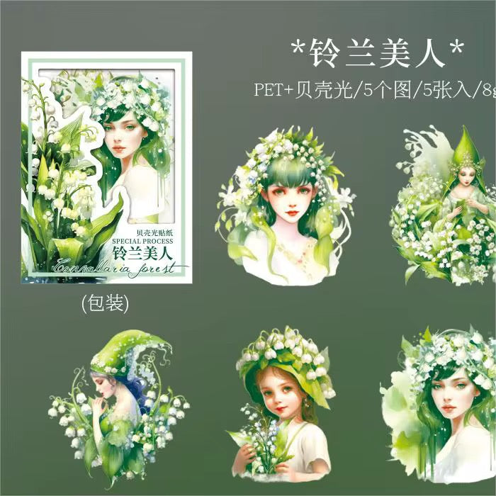 Floral Pet Deco Stickers