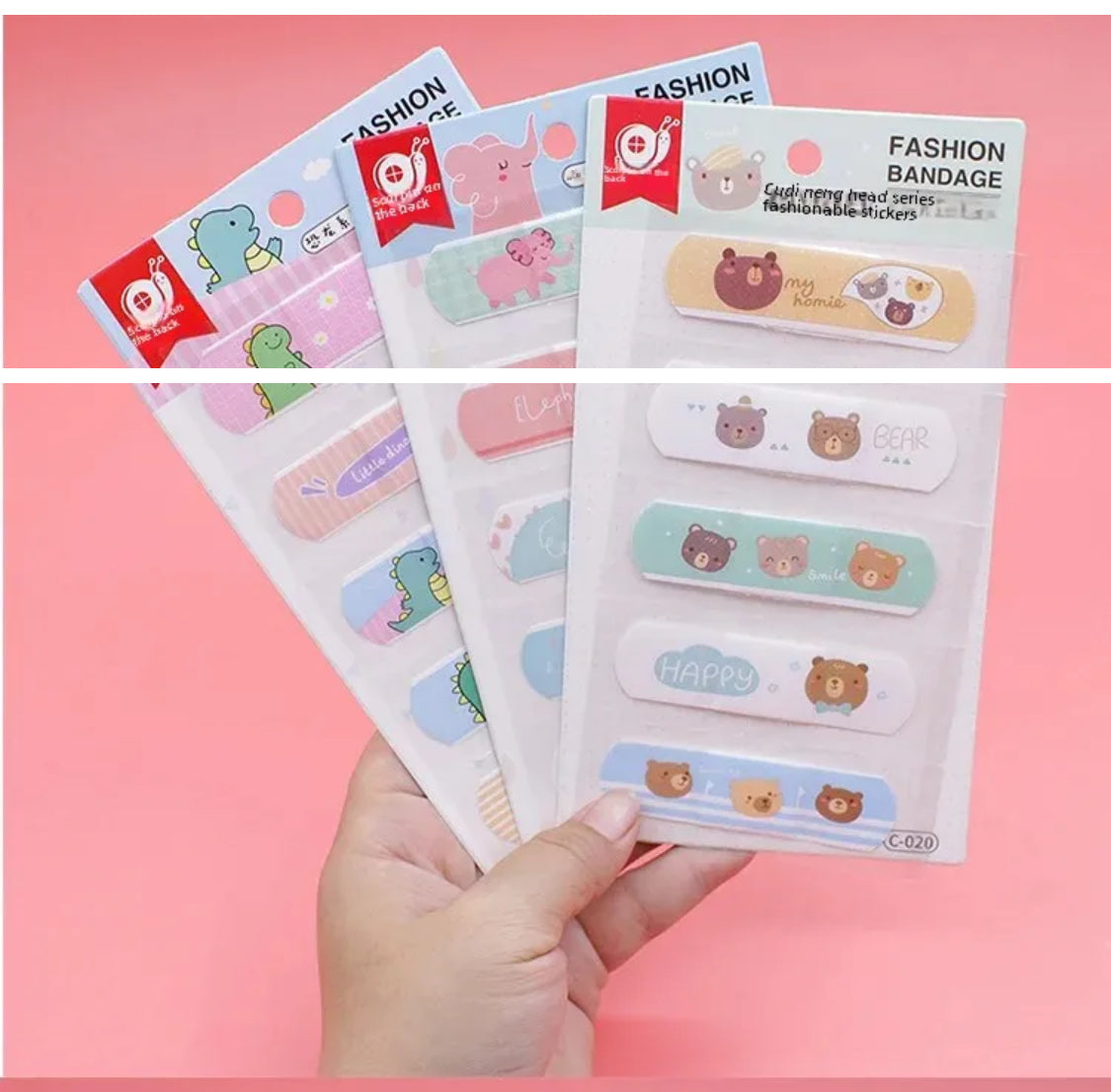 Kawaii Bandage 5pcs Sheet