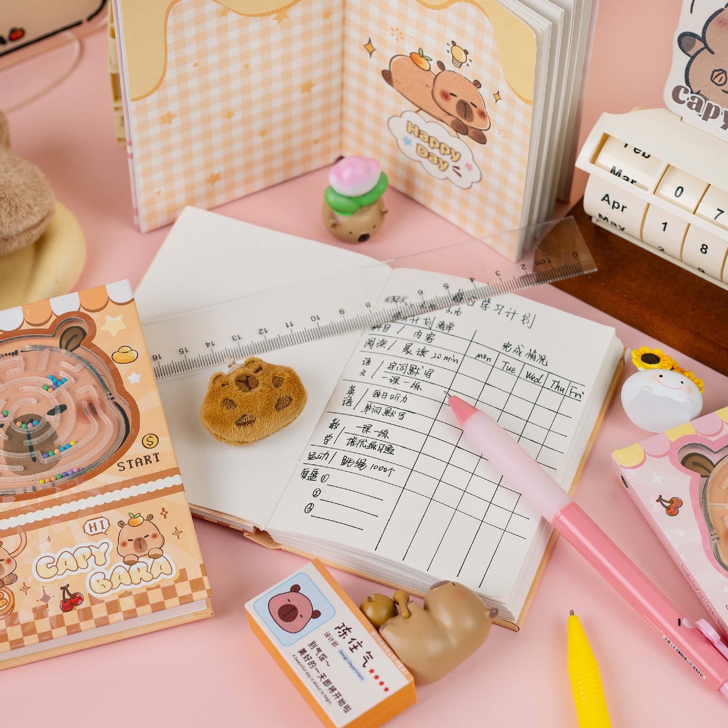 Kawaii Magnetic Suction Pocket Notebook