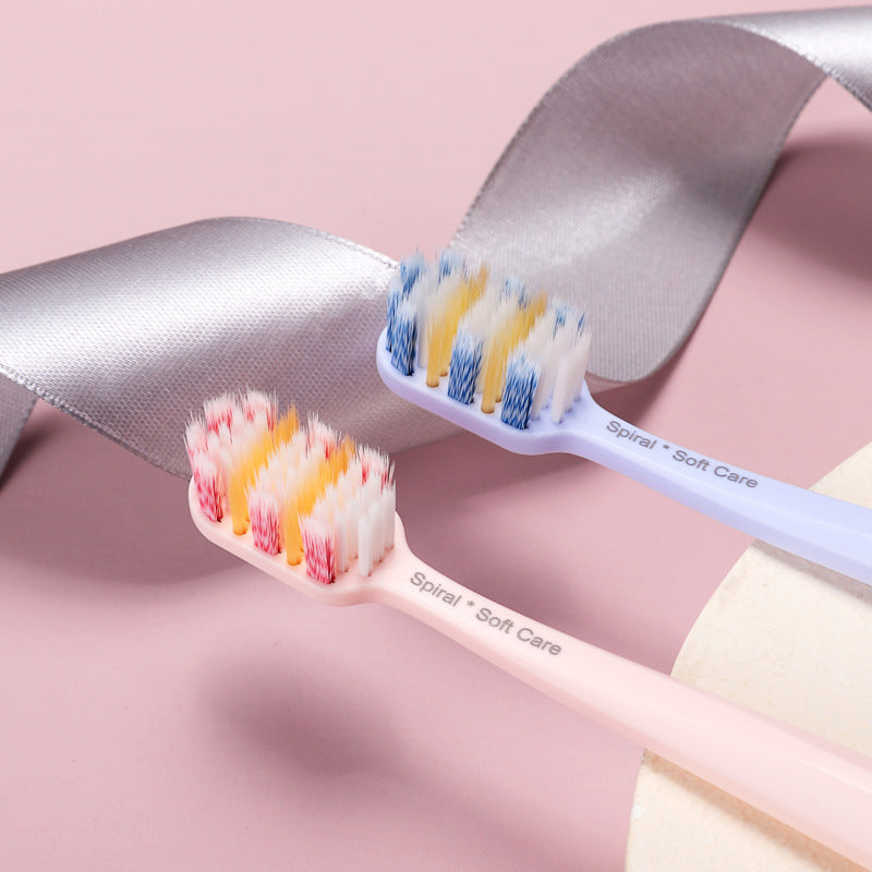 Dr White Brand Pastel Colors Adult Toothbrush 5pcs Combo
