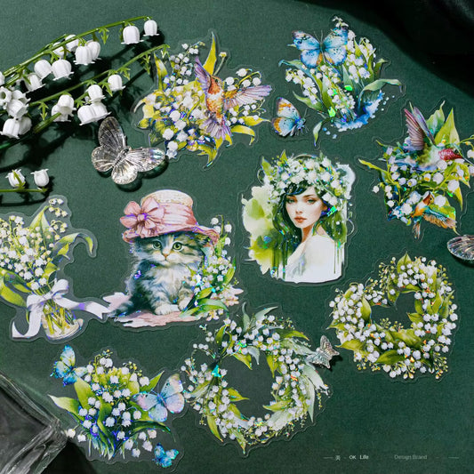 Floral Pet Deco Stickers