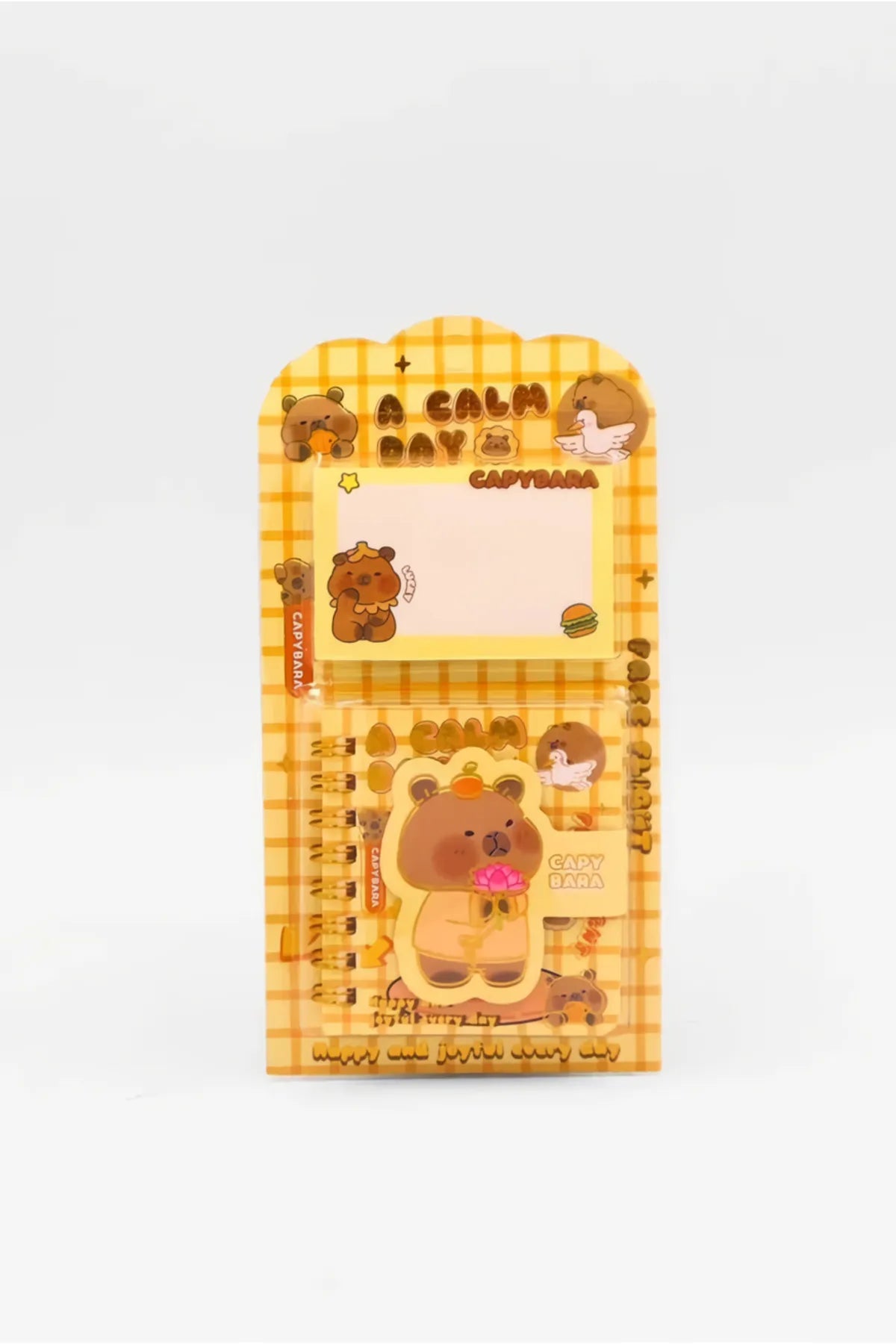 Capybara Sticky Note With Diary