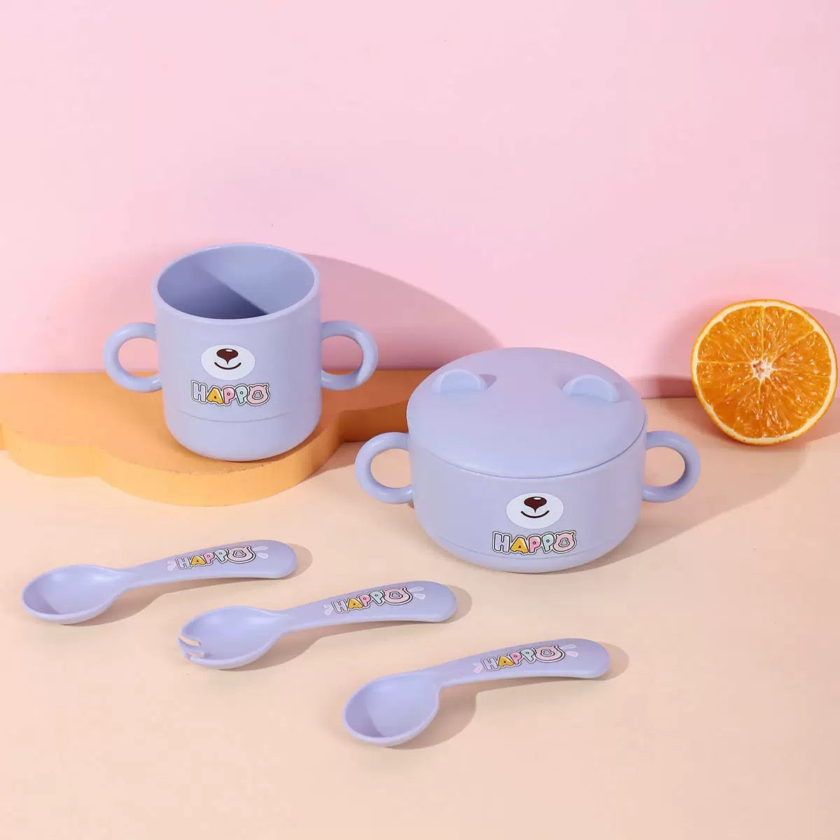 Happy Hippo Tableware Set
