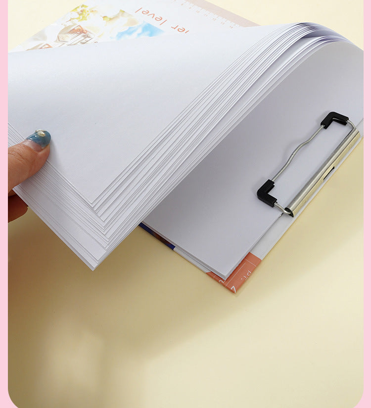 Girly Theme Exam Writing Pad