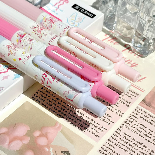Butterfly Series Gel Pen Set 4pcs
