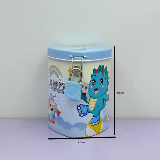 Mini Cat and Dino Money Bank