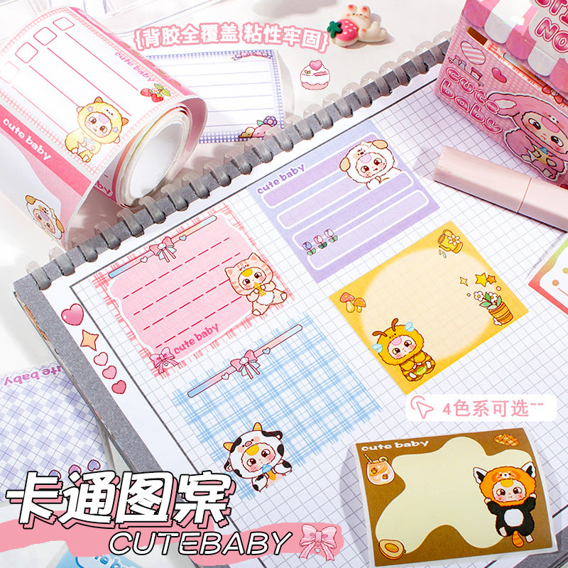 Kawaii Sticky Note Roll
