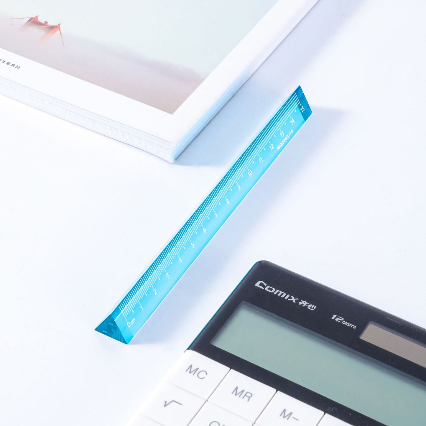 Triangle Crystal Ruler