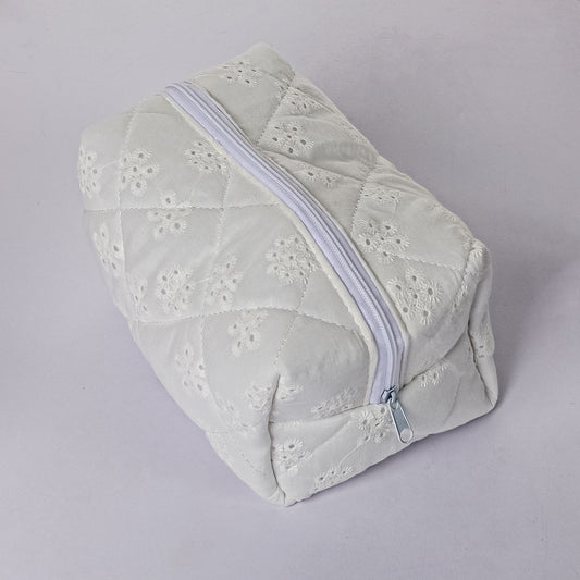 Cloudy Bow Makeup Pouch