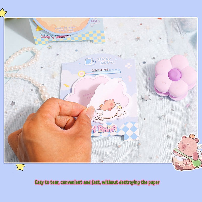 Capybara Peel Off Sticky Note