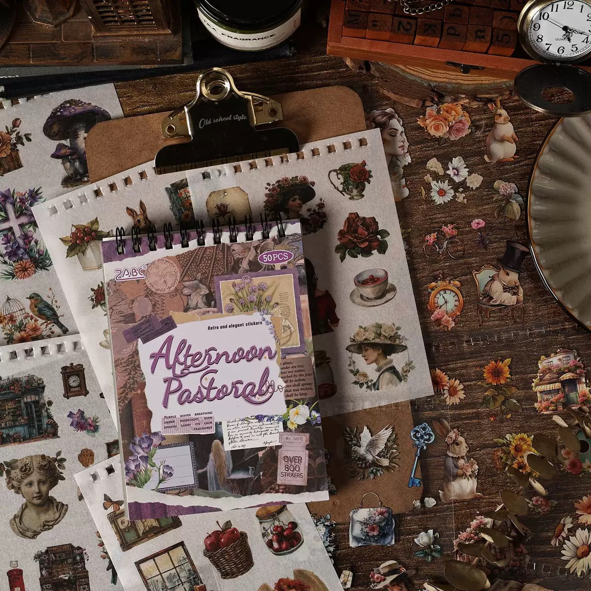 Journal Spiral Sticker Book