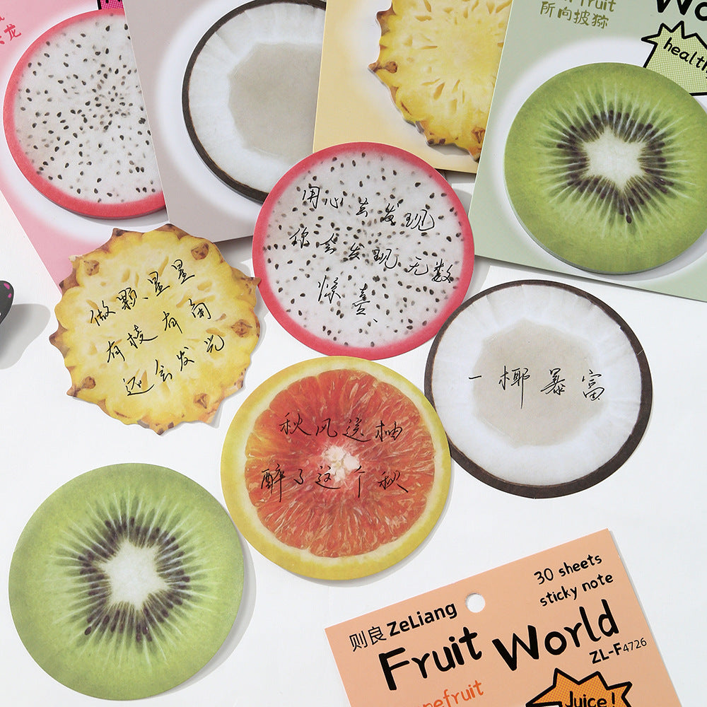 Fruit Sticky Notes