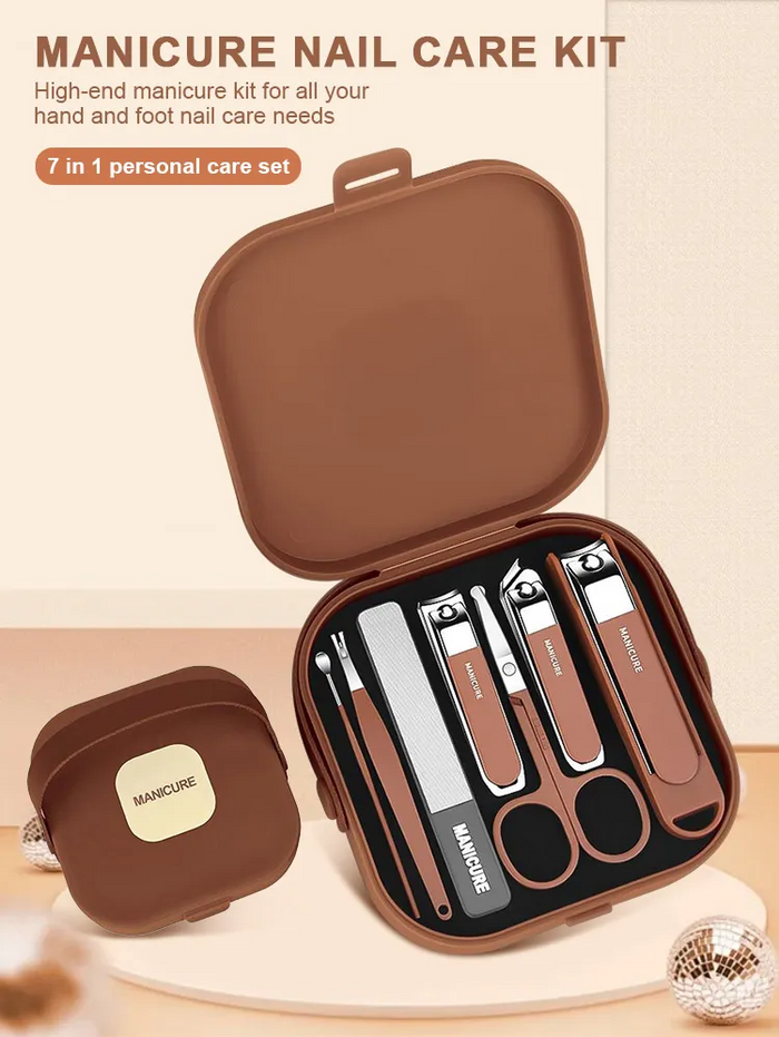 Portable Manicure Set (7 Pieces)