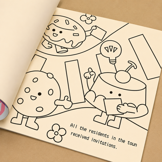 Art Doodle Coloring Book