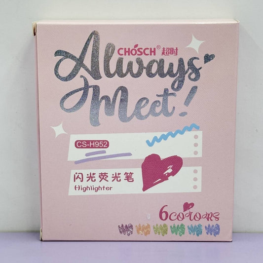 Heart Pop Glitter Highlighter