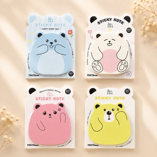 Kawaii Bear Sticky Note
