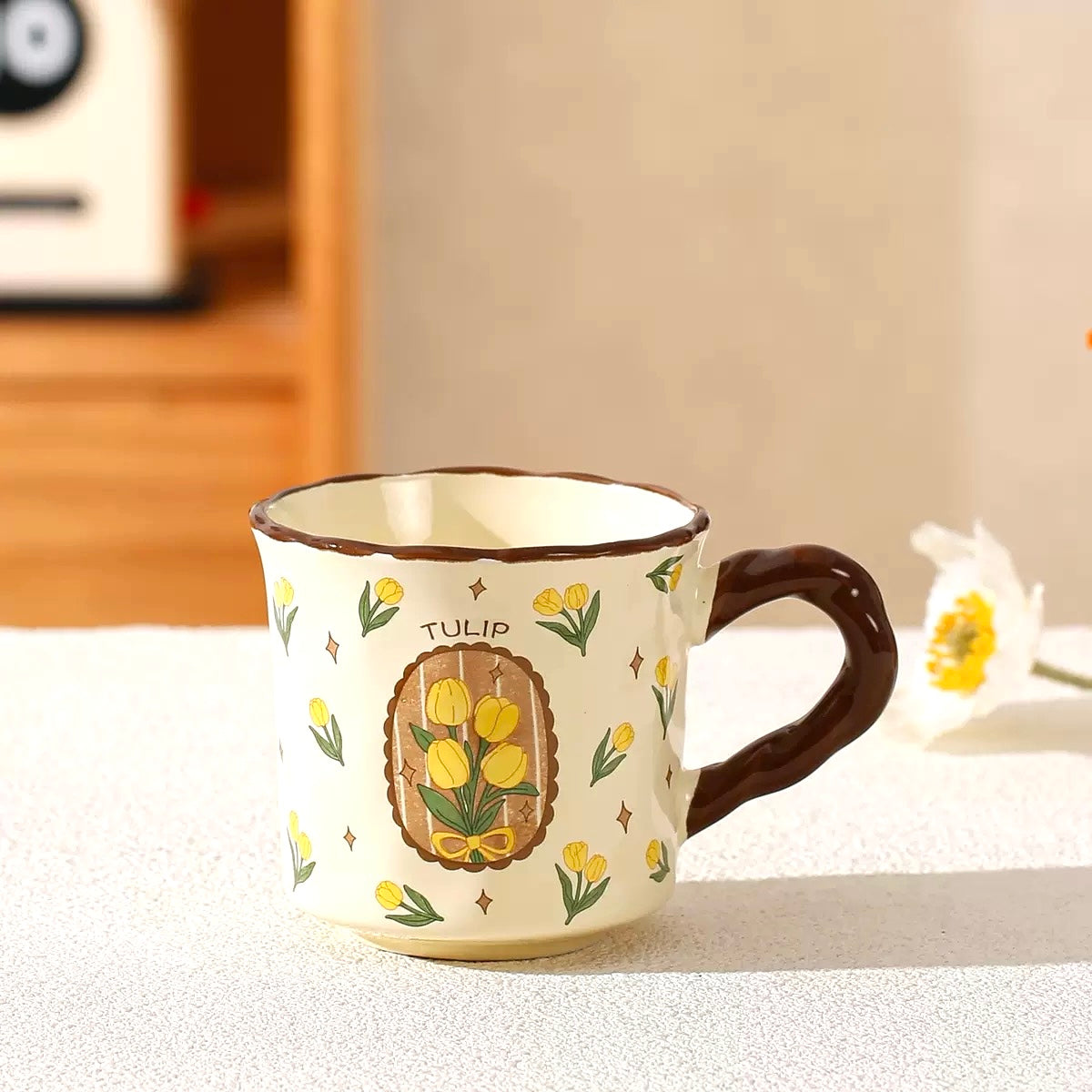 Floral Ceramic Mug
