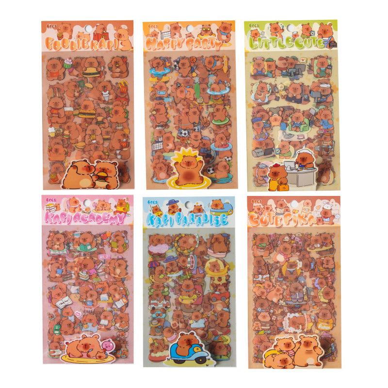 Capybara Deco Stickers