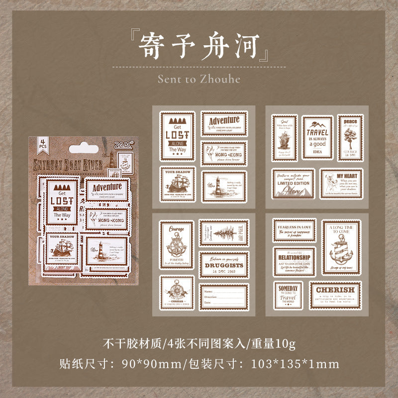 Stamp Journal Stickers