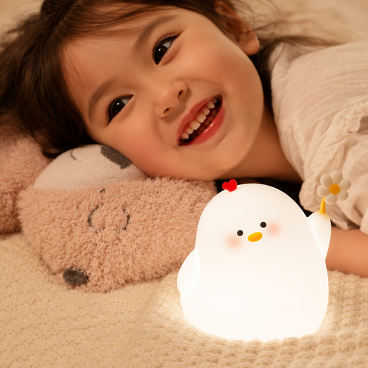 Cute Chick Silicone Lamp