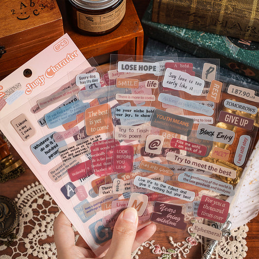 Retro Sticker Kit (6pcs)