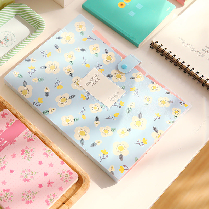 Floral File Folder