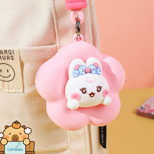 Silicone Keychain Pouch