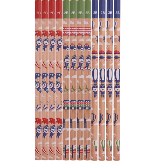 Kawaii Wooden Pencil Set