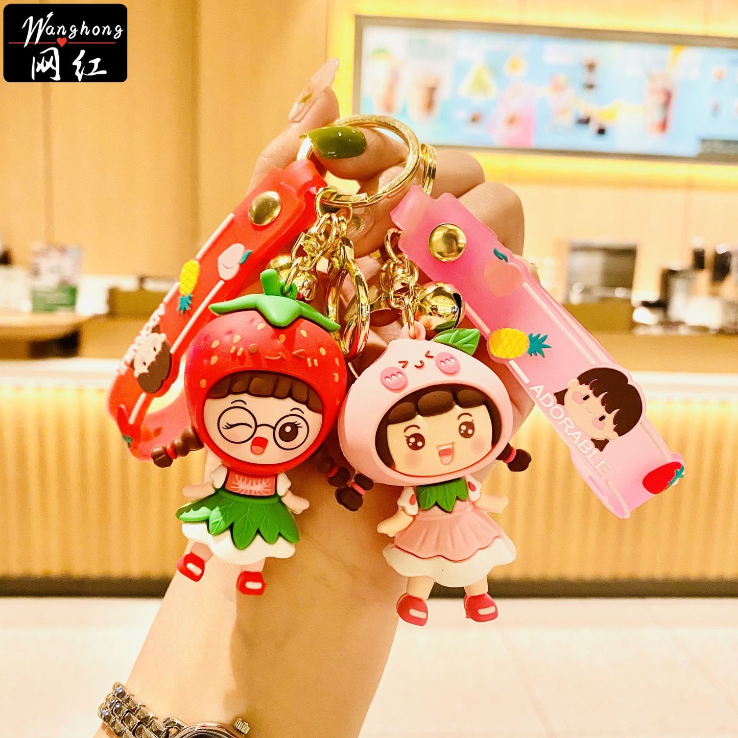 Fruit Girl Keychain