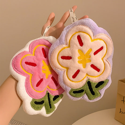 Kawaii Tulip Kitchen Towel
