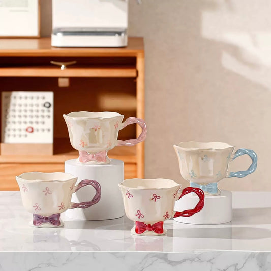 Bow Ceramic Mug