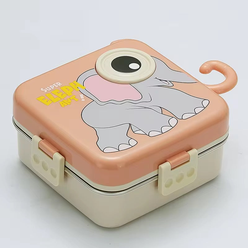 Elephant Jumbo Stainless Steel Lunch Box