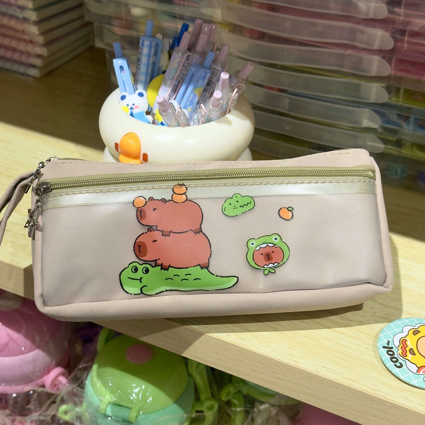 Capybara Pencil Case