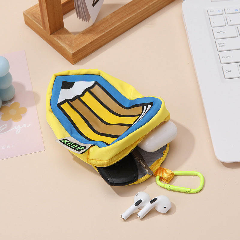 Pencil Shape Keychain Pouch