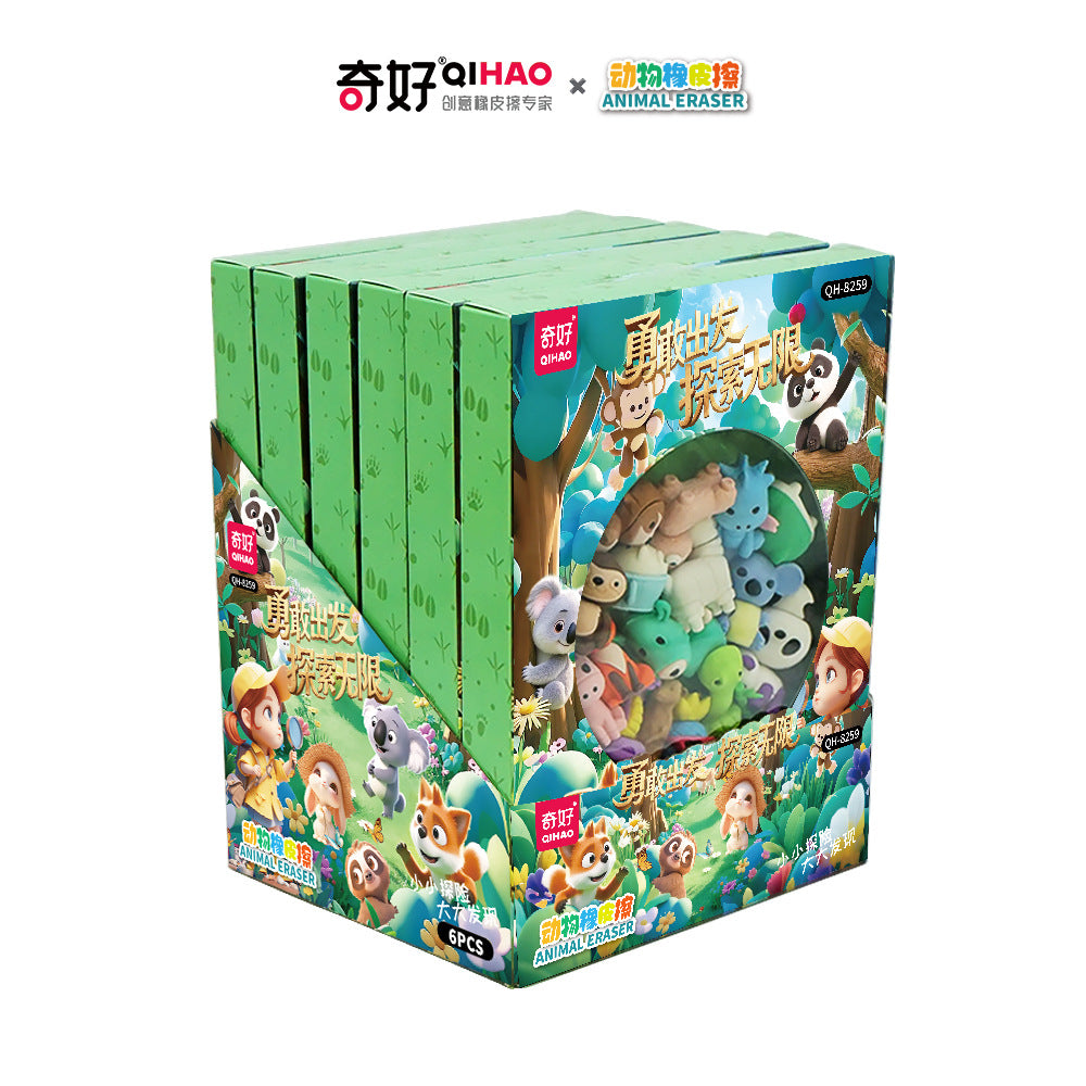 Jungle Animal Eraser Combo