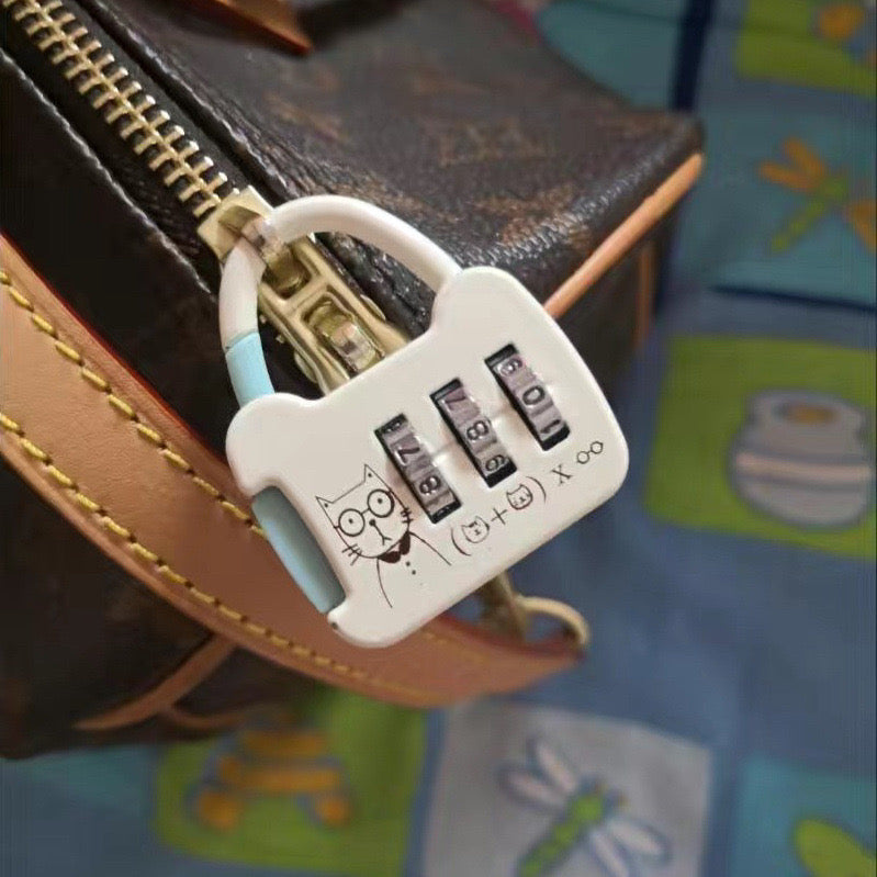 Kawaii Mesh Wire Password Mini Locks