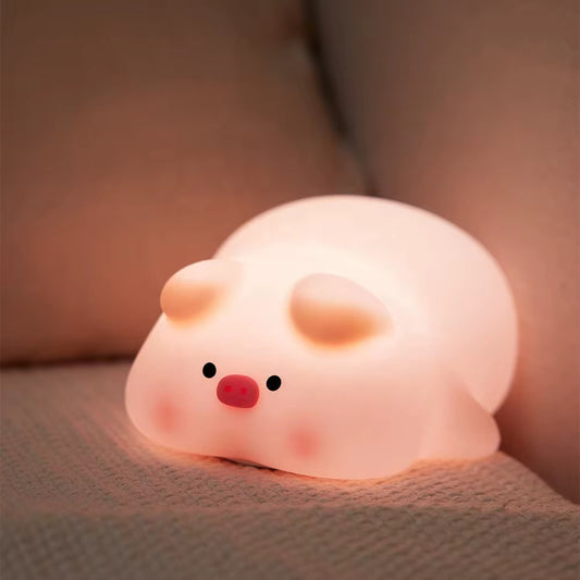 Pig Silicone Lamp
