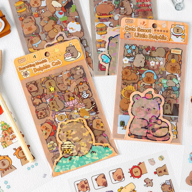 Capybara Stickers