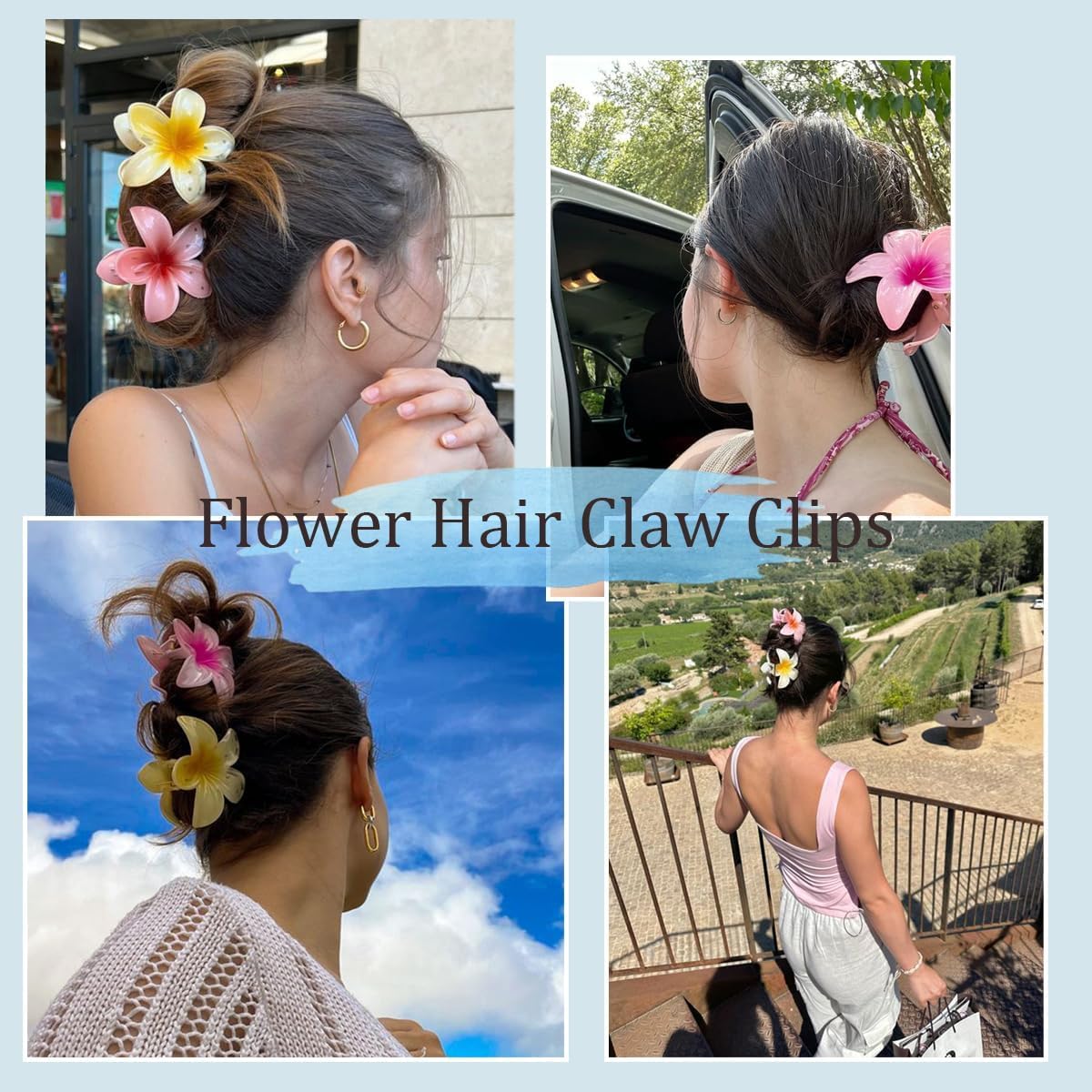 Floral Hair Clip