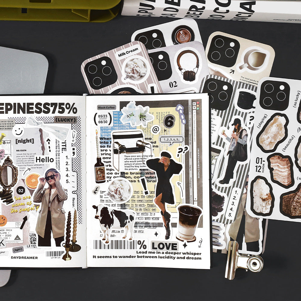 Phone Case Deco Journaling Stickers