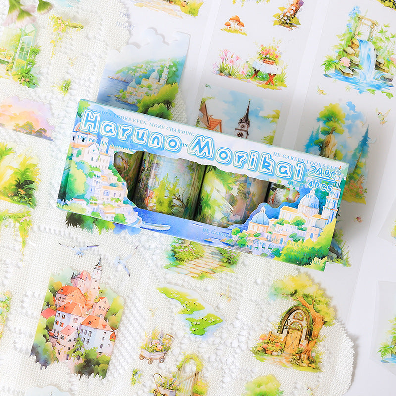 Summer Ice Treat Journaling Pet Washitape