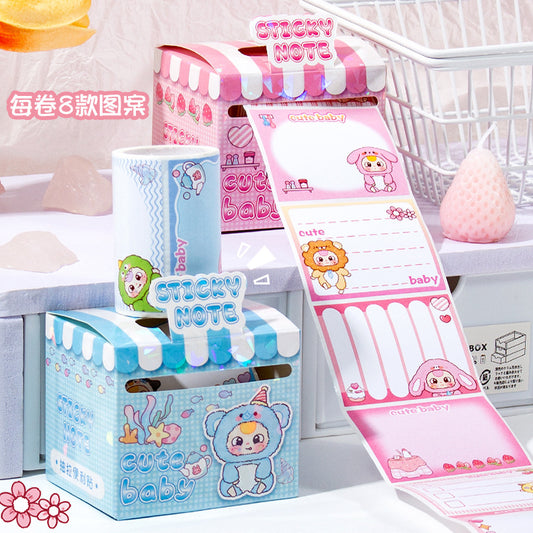 Kawaii Sticky Note Roll