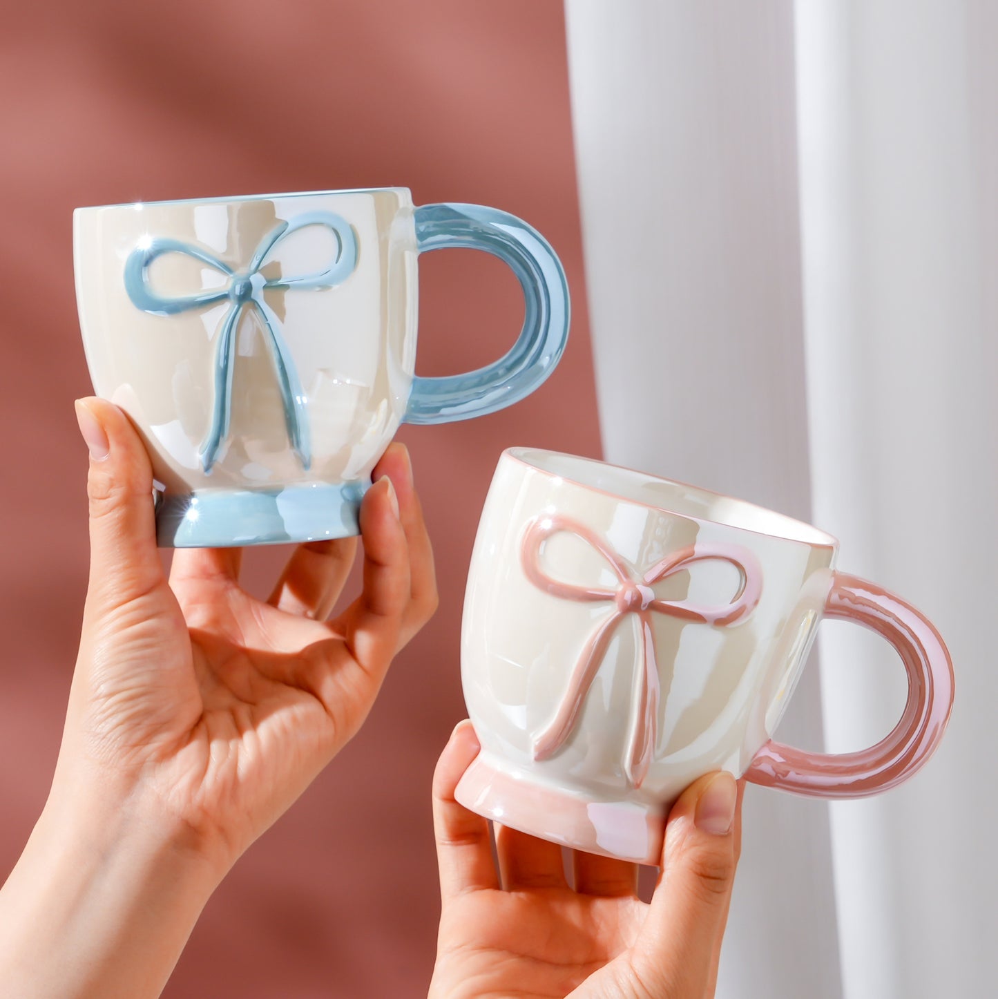 Pinteresty Bow Ceramic Mug