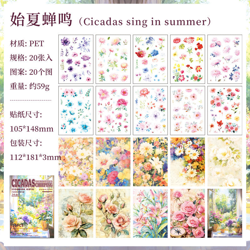 Leaves Journaling Stickers
