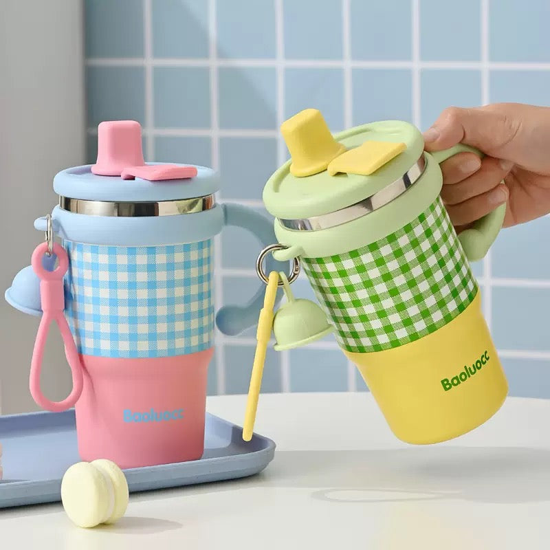 Gingham Mini Tumbler