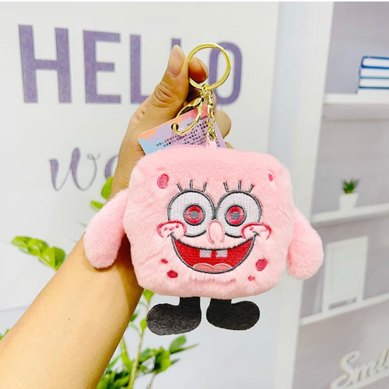 Sponge Bob Plush Keychain