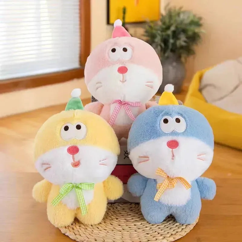 Doraemon Mini Meow Hat Plush