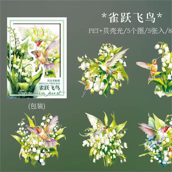 Floral Pet Deco Stickers